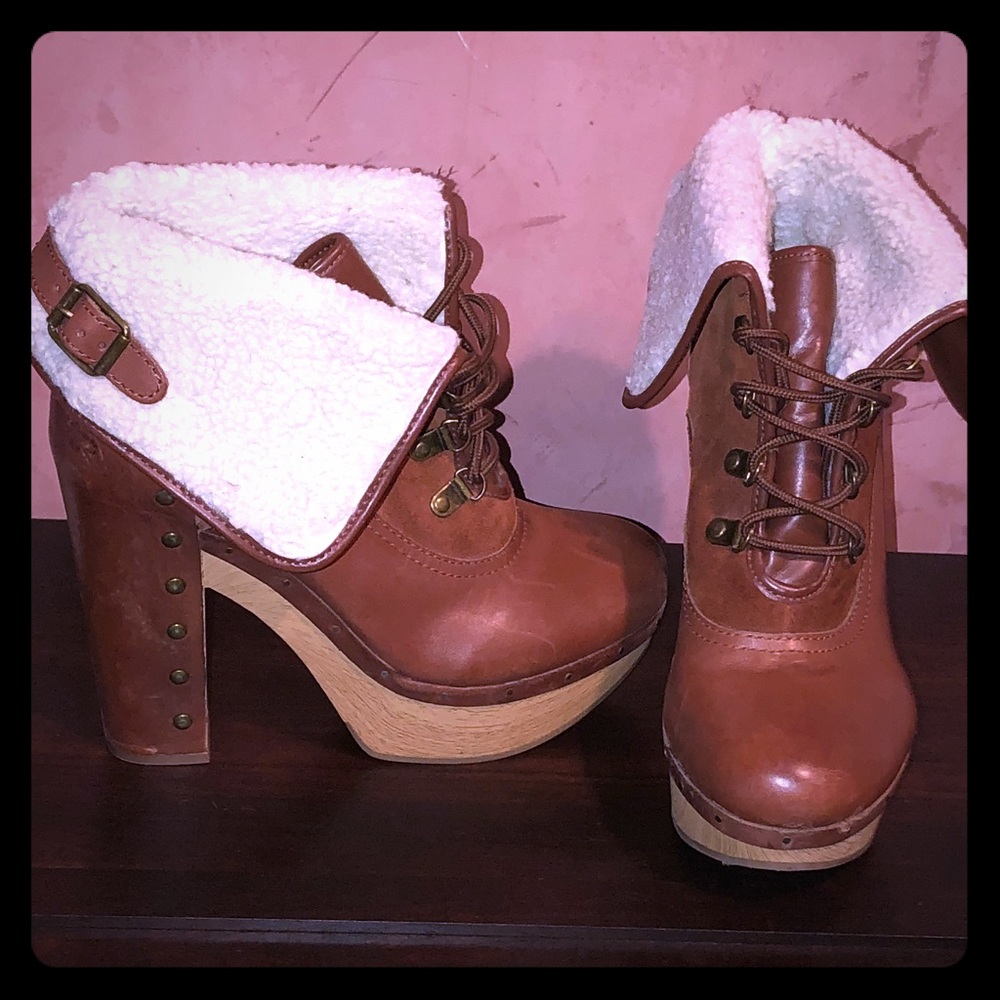 Lucky Brand Studded Leather Boot